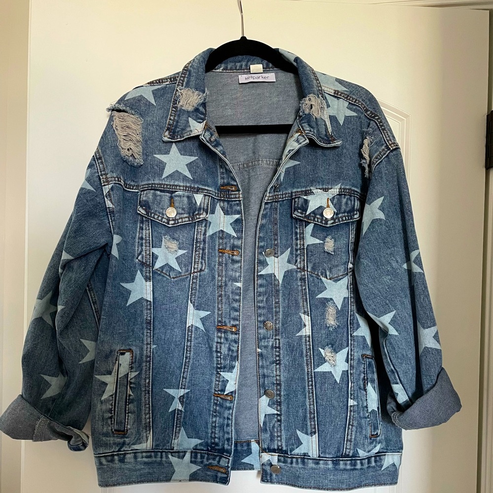 Kell Parker Mara Denim Jacket, Size M